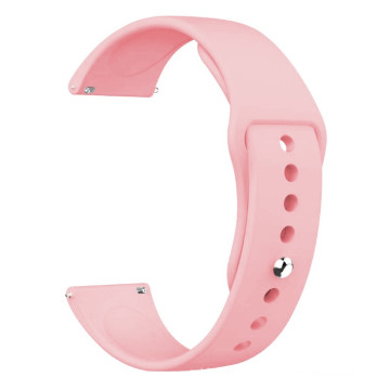 20mm silicone rubber smart watch band strap